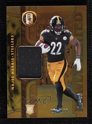 2021 Gold Standard Newly Minted Memorabilia 67/299 Najee Harris Rookie RC 0d44