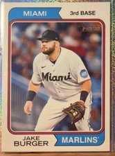2023 Topps Heritage High Number - Jake Burger #560