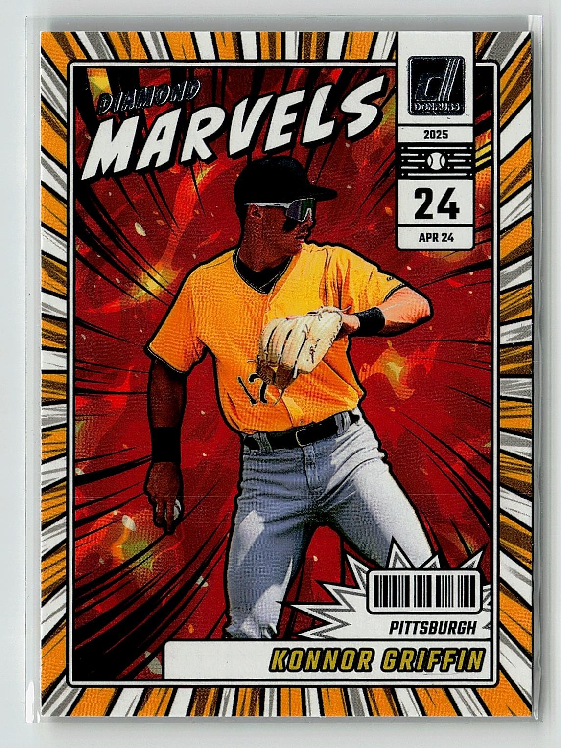 2025 Donruss #5 Konnor Griffin Diamond Marvels