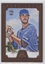 2016 Panini Diamond Kings Rookies Bronze Framed Jorge Lopez #174 4a3