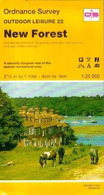 New Forest (Sheet 22) (Outdoor Leisure Maps) - Ordnance Survey