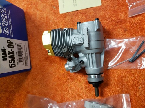 OS Engine - OS max 55 AX-GP 80th Anniversary RC Motor - New - A25 - Picture 8 of 15