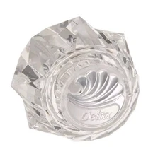 New Delta Faucet RP17451 Single Clear Knob Handle Kit with Button and Set Screw 