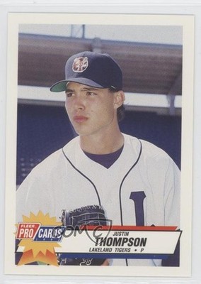 1993 Fleer ProCards Minor League Justin Thompson #1311 0q3