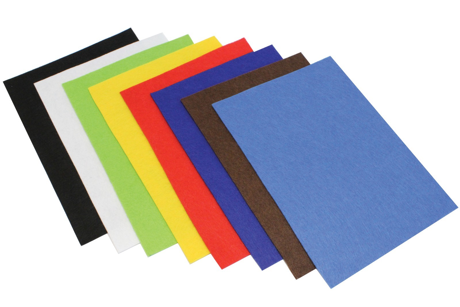 Felt Craft Sheets A4 - Assorted Colours pack of 48 sheets
