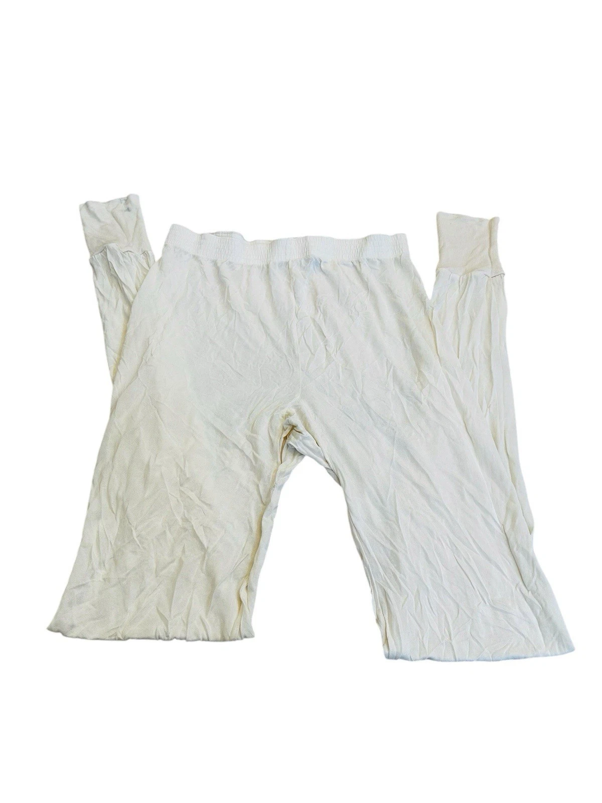 Terramar Thermasilk 100% Silk Base Layer Long Underwear Pajama Pants Size Large