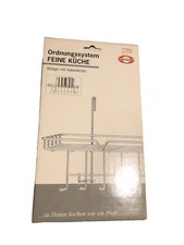 System porządkowania drobna kuchnia półka listwa haczykowa półka kuchenna