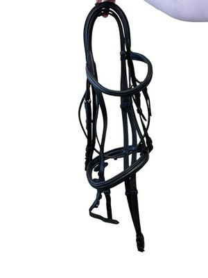 Kavalkade Bridle W/ Reins - Black - F/S - USED