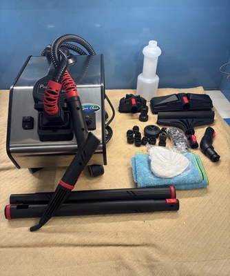 #ad #ad Vapor Clean Pro5 Solo Steam Vapor Cleaner Plus Attachments NOB $1012.46