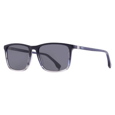 Hugo Boss Grey Square Men's Sunglasses BOSS 1434/S 0HVE/IR 56 BOSS 1434/S