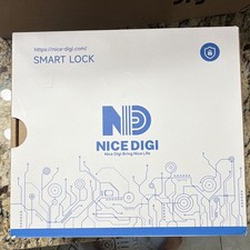 NICE DIGI Keyless Entry Smart Door Lock, Requires 4 AA Batteries