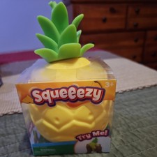 Viral Sunny Days Squeezy Pineapple , Squishy Toy, Stress Relief Sensory Fun