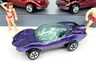 Vintage Johnny Lightning Topper Redline 1969 Purple Custom Turbine - Nice!