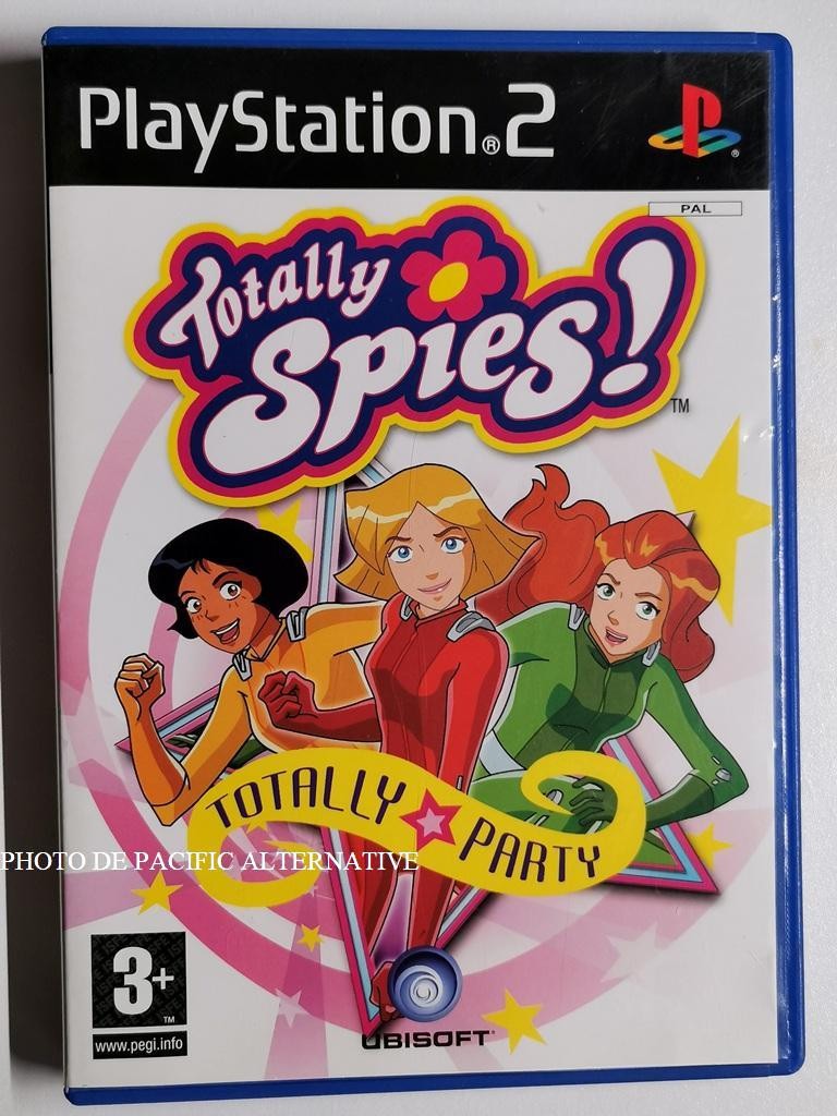 jeu TOTALLY SPIES TOTALLY PARTY pour playstation 2 PS2 en francais COMPLET