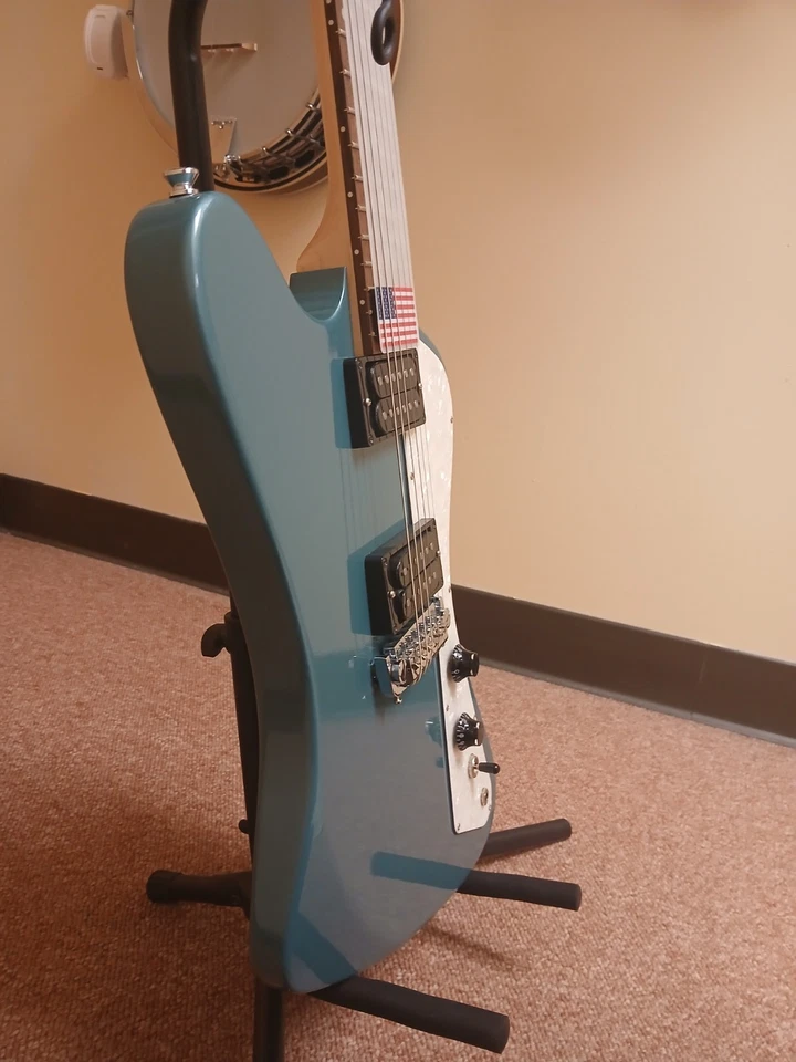 2017 USA Gibson Firebird Zero S Series - Pelham Blue - BRAND NEW – New Old Stock - Image 2 of 4