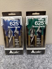 Vintage Accudart Series 625 Brass Darts Aprox 22 Grams 6 Total Darts