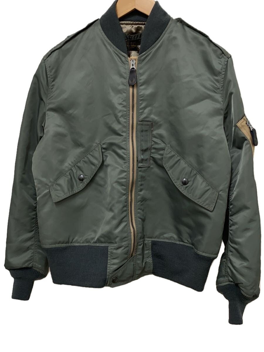Buzz Rickson's L-2B Rayon Flight Jacket Green Size M #EE ZEA