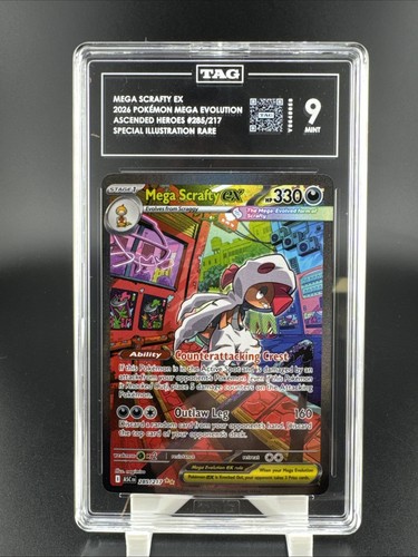Mega Scrafty ex graded TAG 9 for sale on eBay