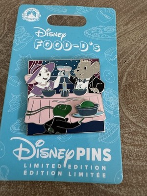 Disney Food D's Disney Pin Rescuers Bernard Bianca LE Pin Disney Store New