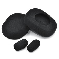 XBERSTAR Foam Ear Cushions for VXI Blueparrott B450-XT Headset BLACK 1SET