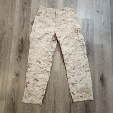 Marine Corps USMC Desert Marpat Camo Combat Pants Mens Medium Reg Trousers Cargo