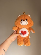 Care Bears Tenderheart Bear Plush Orange Heart Belly Badge