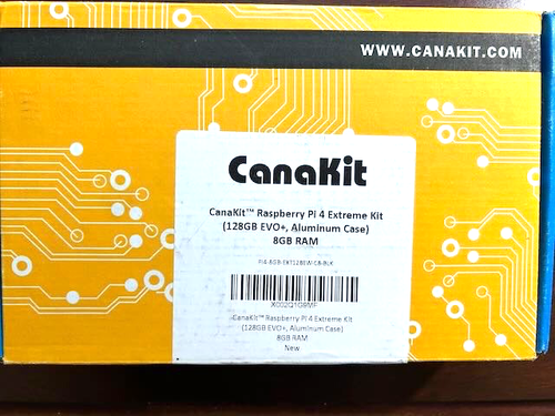 CanaKit Raspberry PI 4 Extreme Kit 8GB RAM 128GB EVO+ | eBay