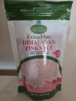Quality Guranteed Extra Fine Himalayan Mountain Pink Salt 1 lb.     84 Minerals!