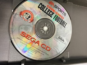 Bill Walsh College Football (Sega CD, 1993) Complete w Reg Card Manual Tested