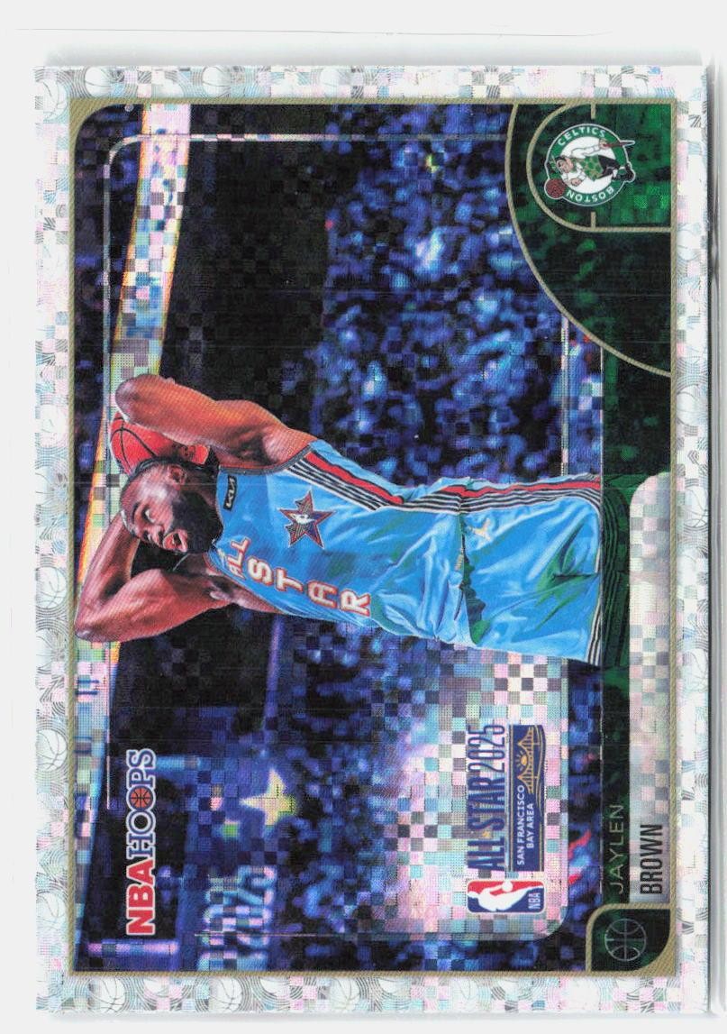 2025-26 Hoops #271 Jaylen Brown Pixel Burst