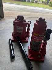 Strongway 20-Ton Hydraulic Bottle Jack with Welded Base @4ton 8000 bottle jack