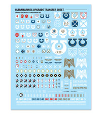 Warhammer 40k Ultramarines Upgrade Transfer Sheet 2025 NEW