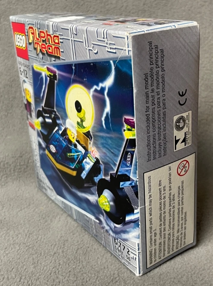 VTG LEGO Alpha Team Cruiser & Radia Minifigure Set 6772 NRFB 2001 - Image 2 of 4