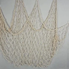 Fishing Net Decor,Fishing Net, Wall Hangings Decor,Mediterranean Style White 