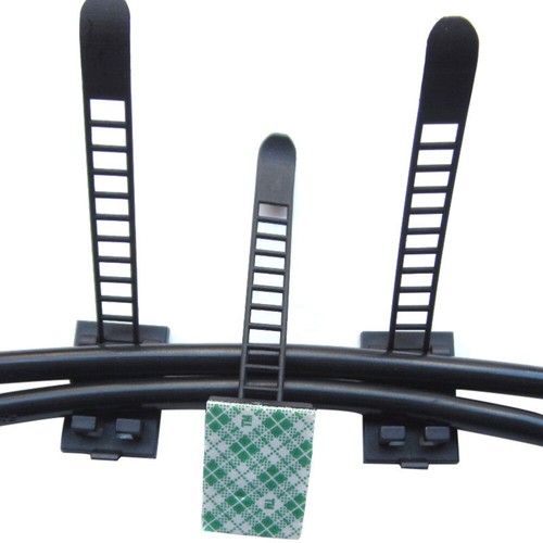 20 PCS Cable Management Cord Ties Securing Clip Adhesive Wire Holder - Afbeelding 4 van 11