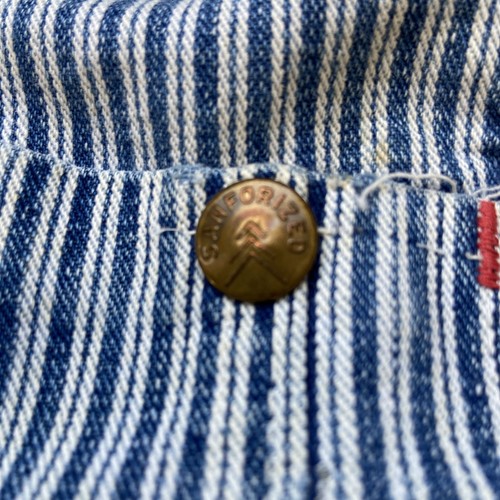 Vintage 1930’s Hawk Brand 7 Pocket Overalls, Original Buttons, Made In The USA - Picture 7 of 15