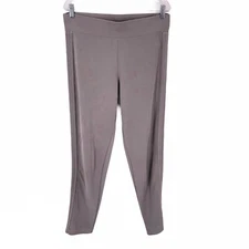 Athleta Serenity Gray Striaght Leg Modal Pant Women’s Size Medium Tall