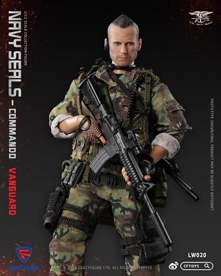 CRAZY FIGURE LW020 1/12 Navy Seals Commando Vanguard Action Figure