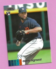 2020 Topps Stadium Club Dario Agrazal RC #65 Detroit Tigers