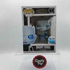 Funko Pop Night King #44 Metallic AT&T Exclusive Game Of Thrones