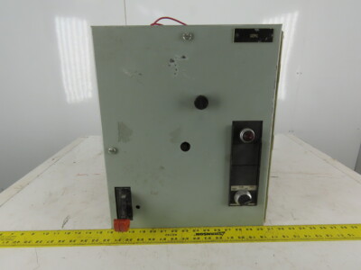 General Electric Type 2S1W Model 8000 208V 1/4Hp 3Ph Size 1 MCC Bucket Starter