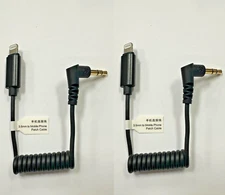 2-Pack Hollyland Lightning to 3.5mm Adapter, MFi Certified, for HL Lark M1/150