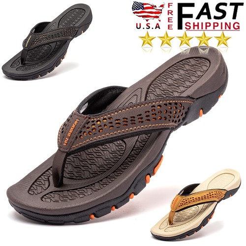 beach flip flops with arch support