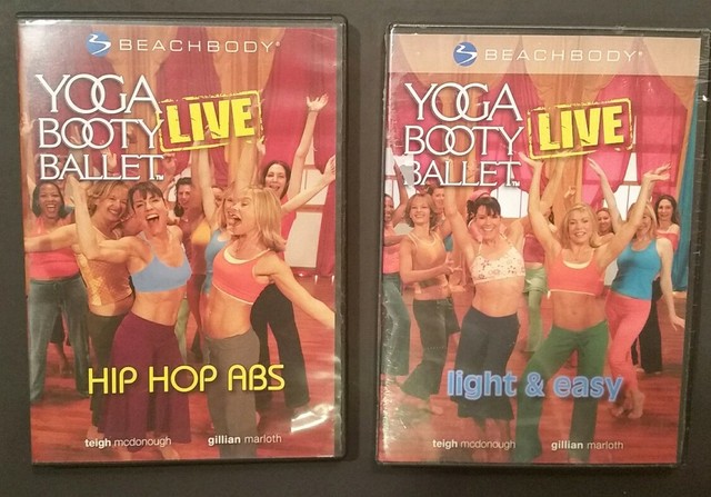 Beachbody Yoga Booty Ballet Live Fitness Dvd Lot: Hip Hop ...