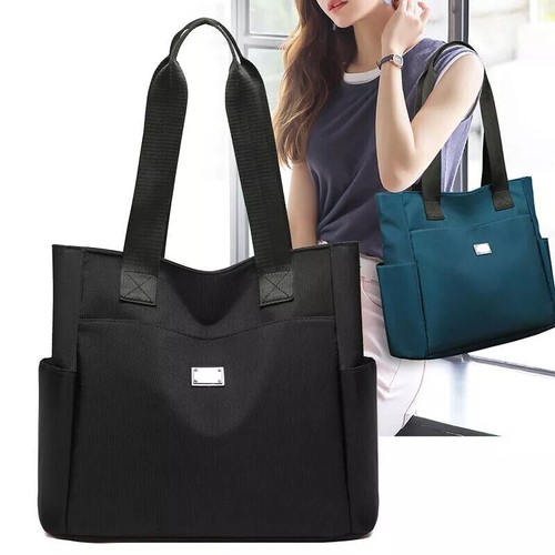 Women Large Capacity Handbag Lightweight Waterproof Tote Travel Shoulder Bag