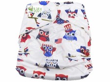 VBaby Fabric Waterproof Adjustable Reusable Cloth Diaper With 1 Cotton Insert