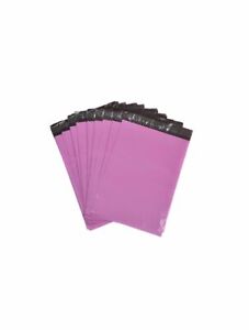 50 Large Pink Colour Plastic Polythene Peel Seal Mailing Postal Bags XL Size 17 x 22 430 x 560mm Self Seal Packing Packaging Postage Mail Sacks Envelopes Mailers 