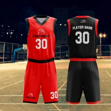 20 Basketball Jersey Plus Short Set Custom Name Number Logo