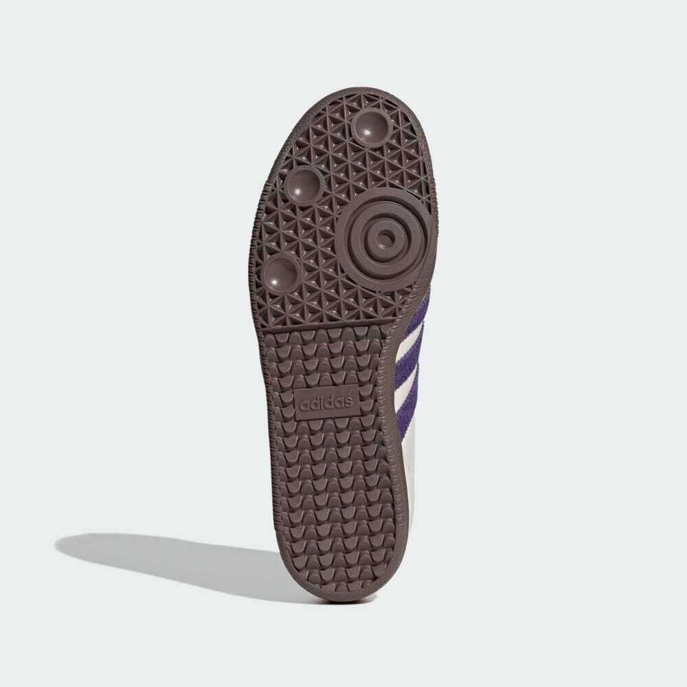 ID8349 adidas Originals Samba OG Off White Collegiate Purple