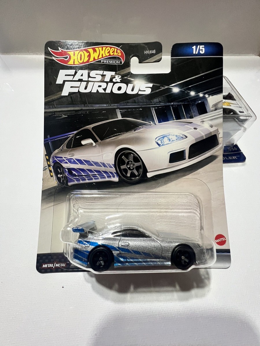 HOT WHEELS - PREMIUM - FAST &FURIOUS #1 of 5 - TOYOTA SUPRA - GRAY